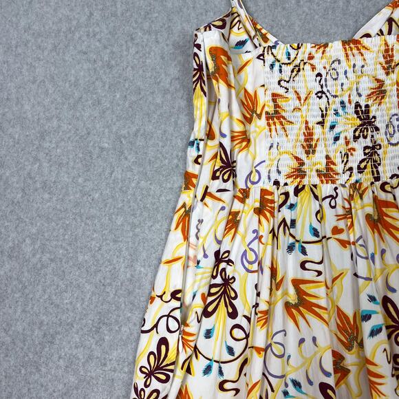 A.L.C. Lilah Floral Sleeveless Maxi Dress Size 2 Side Pockets - Picture 8 of 11